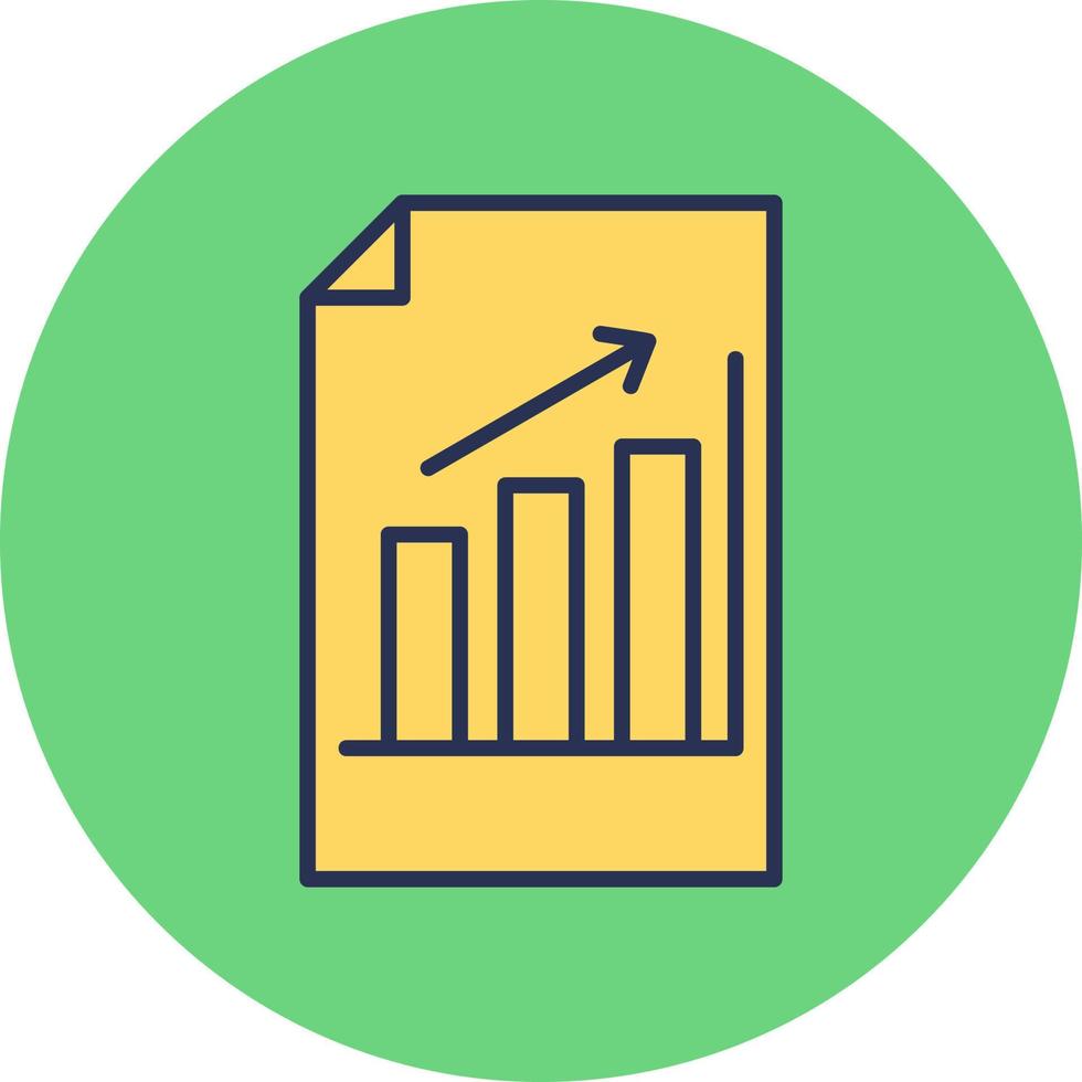 Bar Chart Vector Icon
