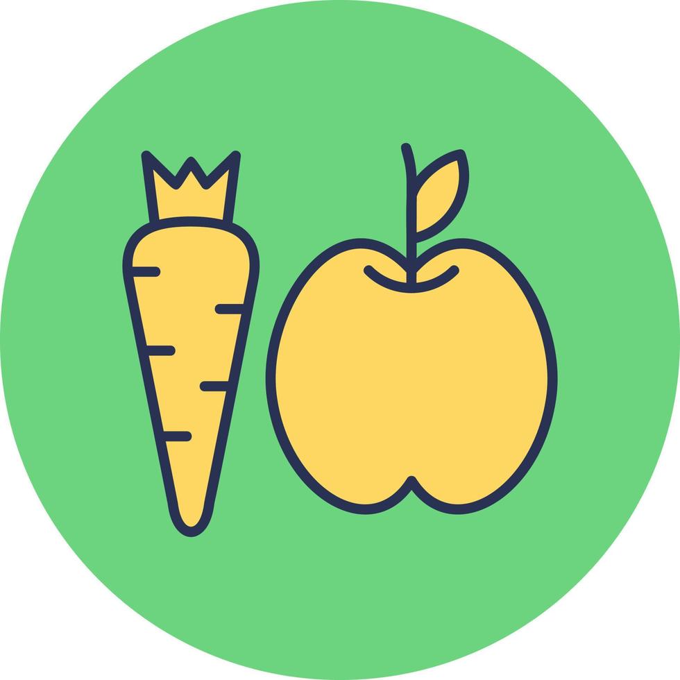 Healthy Food Vector Icon