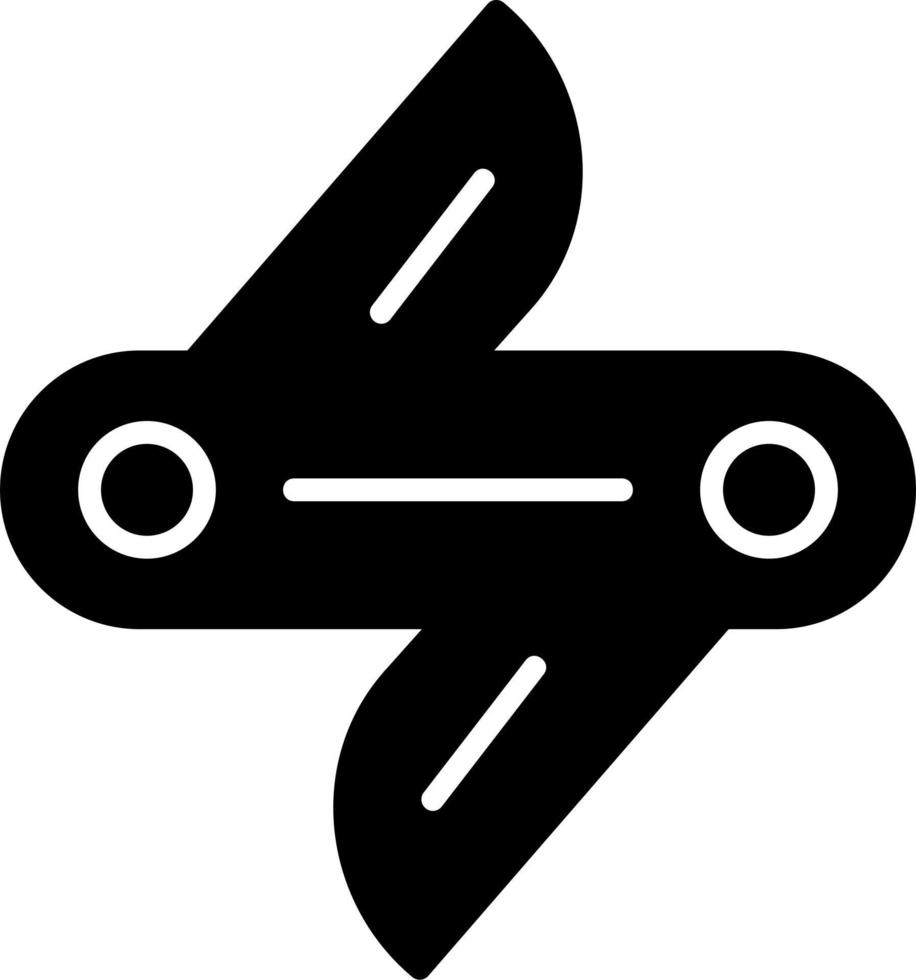 Swiss Knife Vector Icon