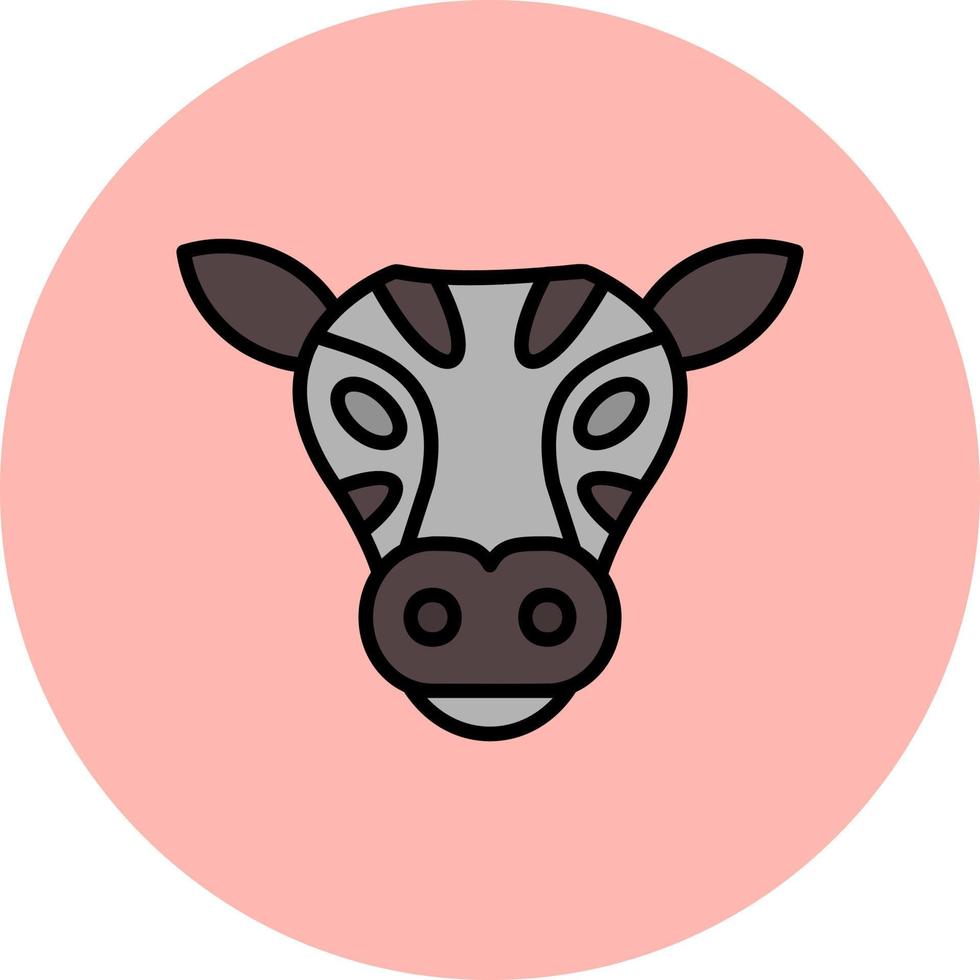 Zebra Vector Icon