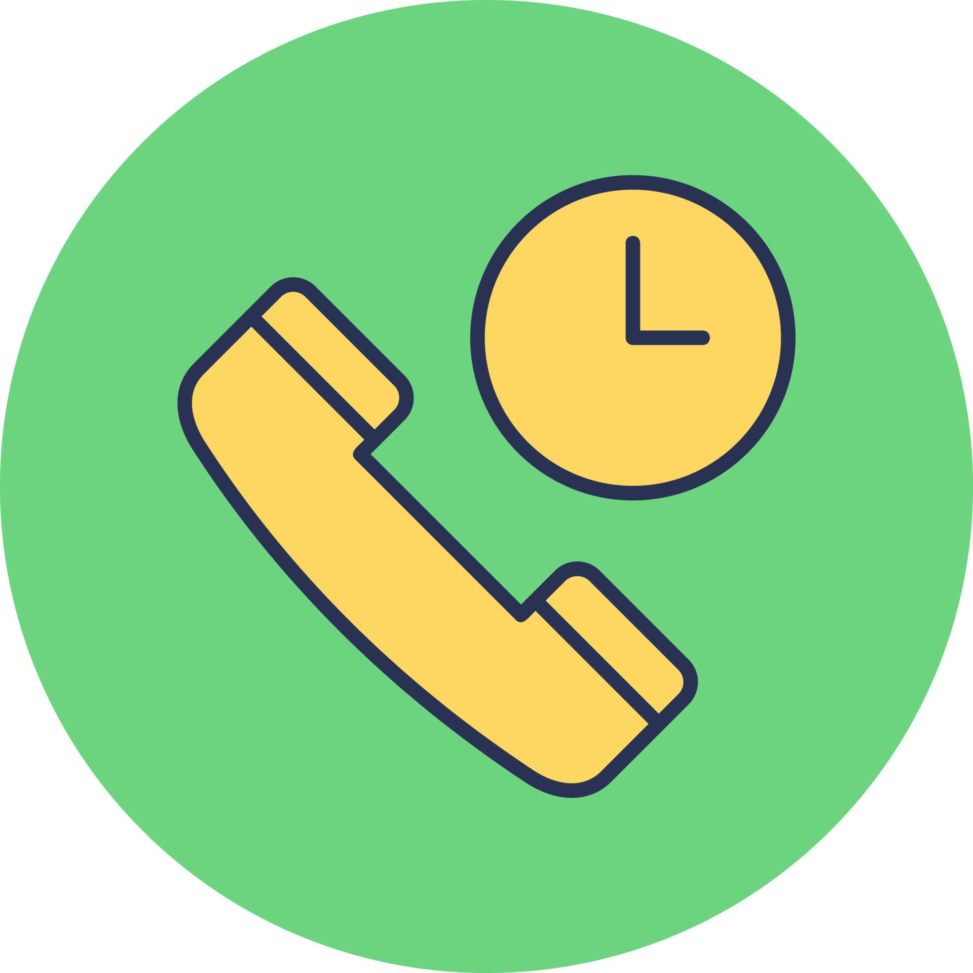 Call Waiting Vector Icon 20518529 Vector Art at Vecteezy