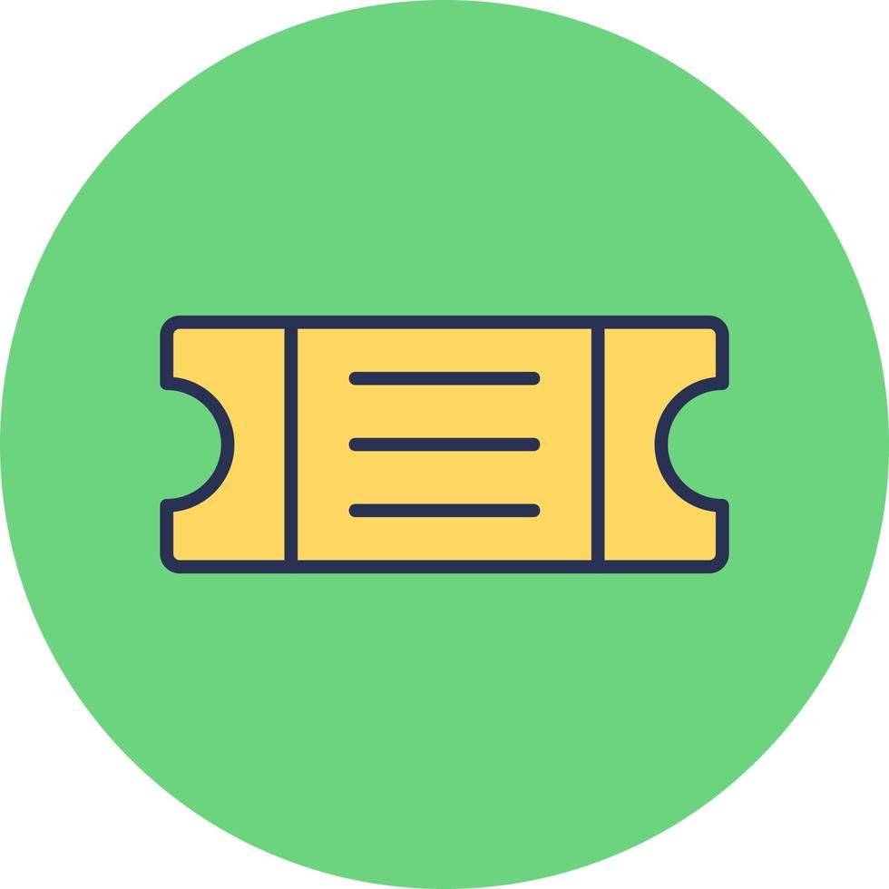 Ticket Vector Icon
