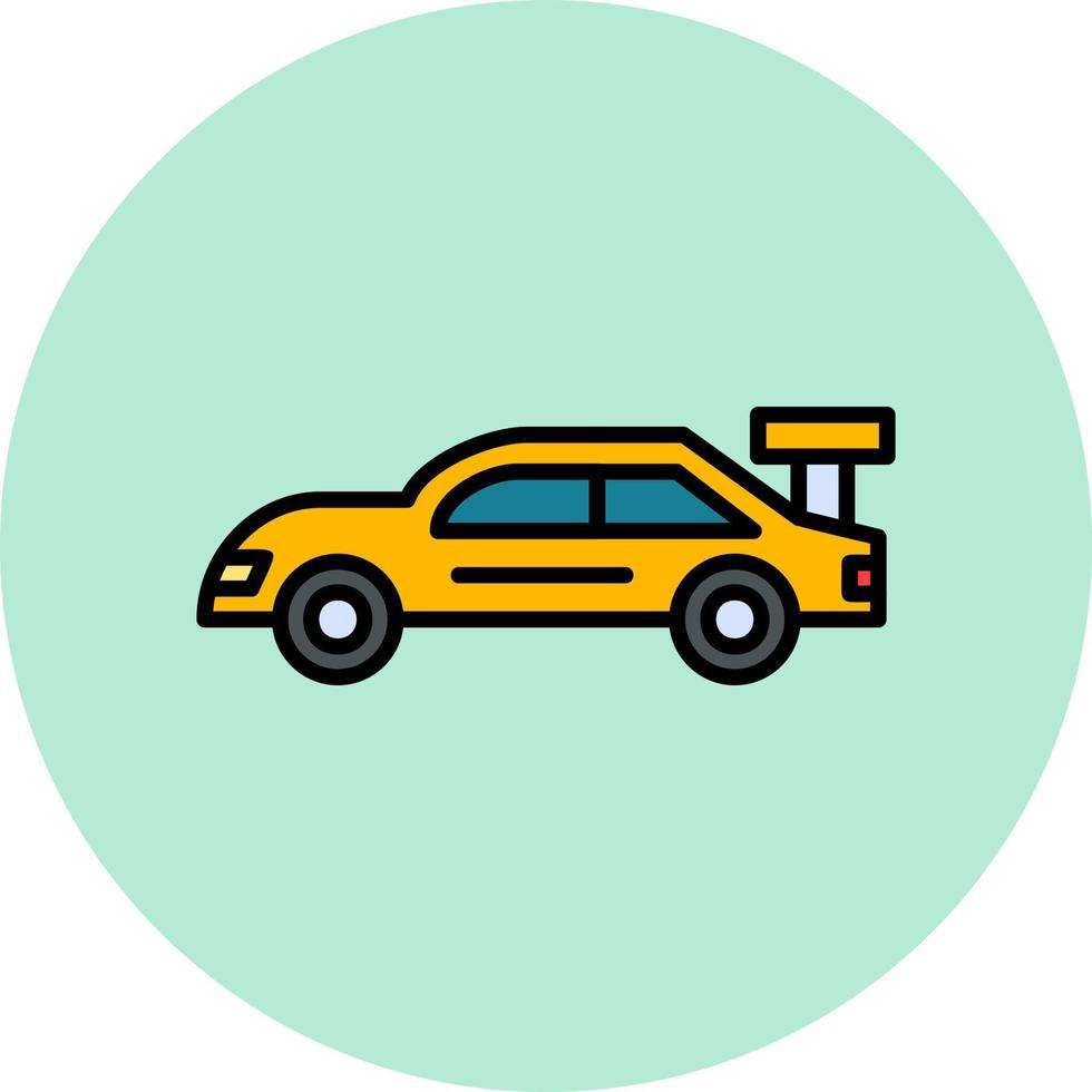 Race Car Vector Icon