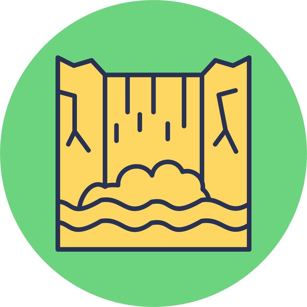 Waterfall Vector Icon