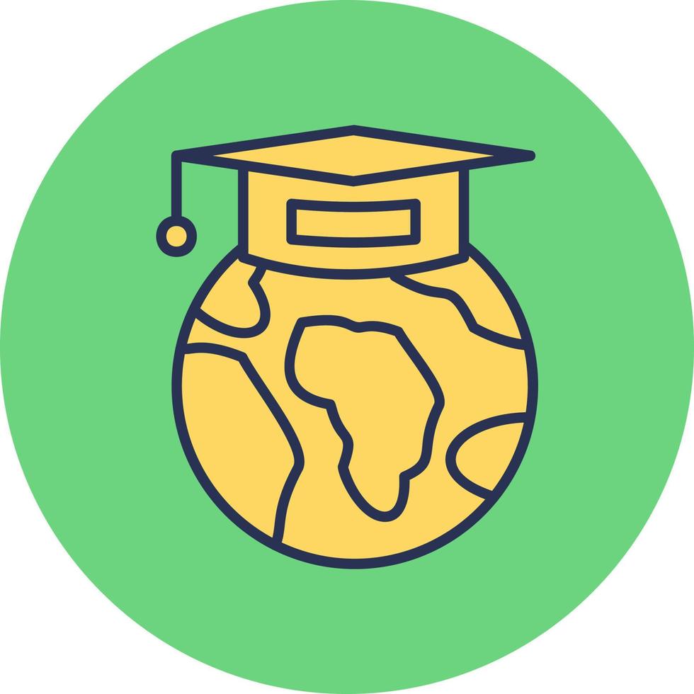 Global Education Vector Icon