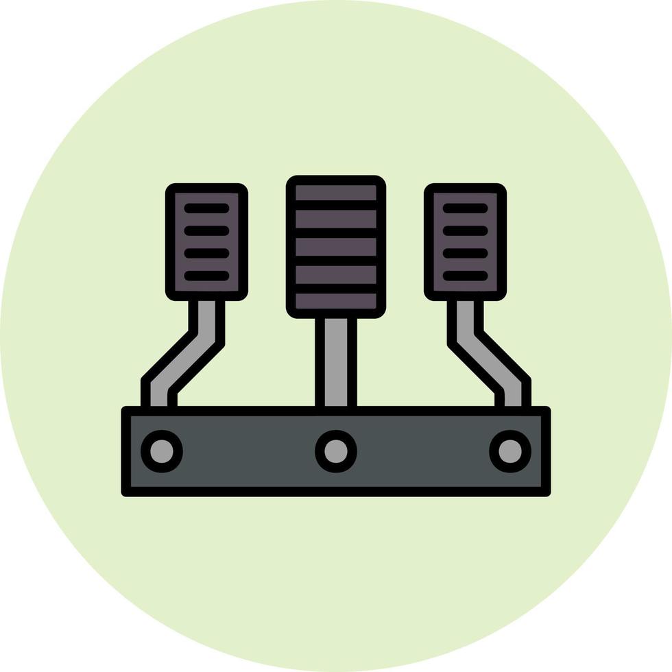 Car Accelerator Vector Icon