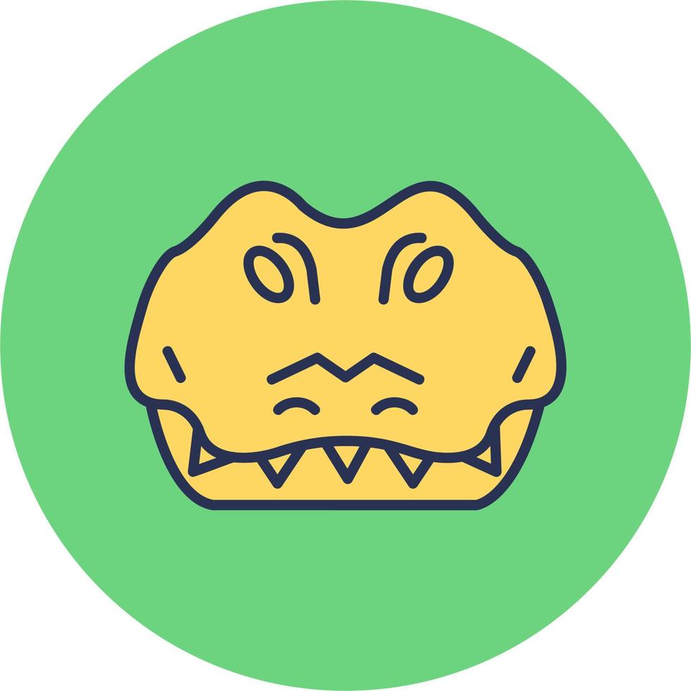 Crocodile Vector Icon