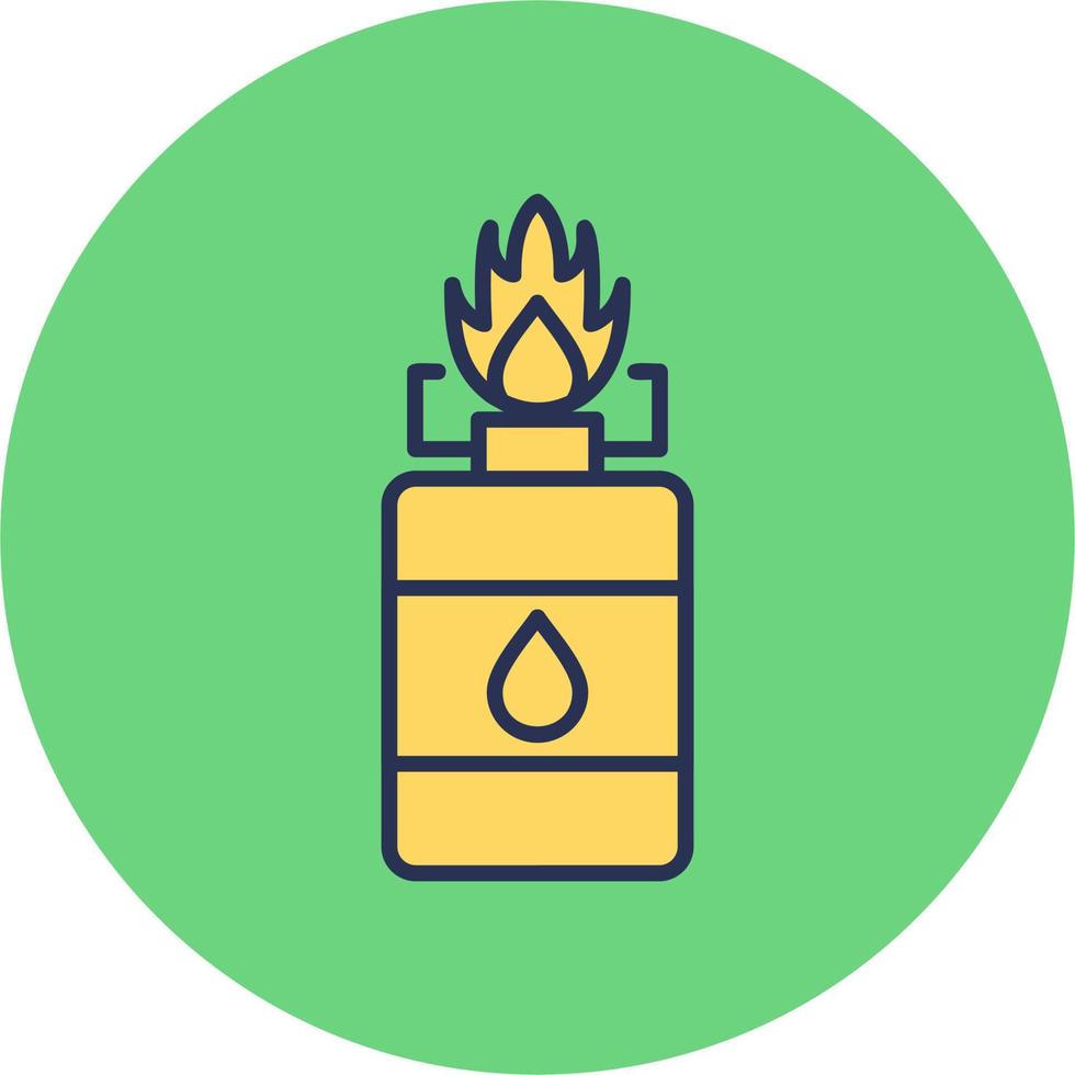 Camping Gas Vector Icon