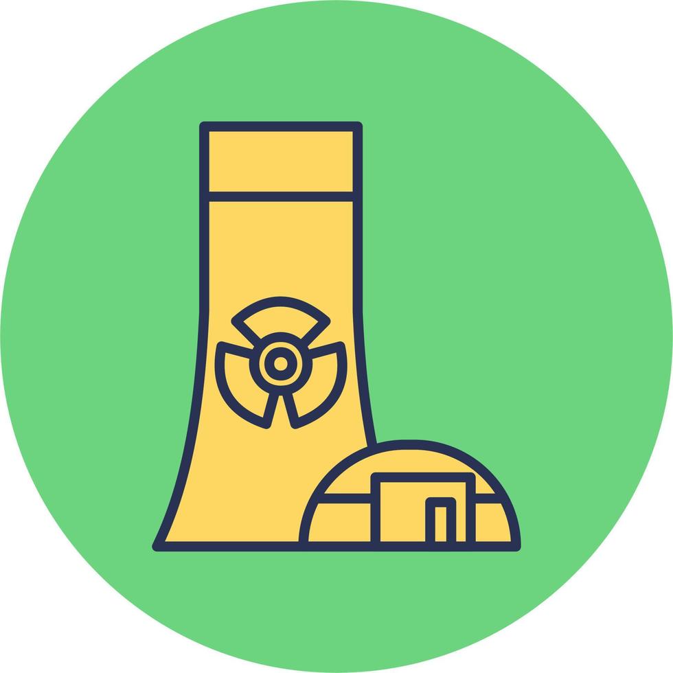 Nuclear Power Vector Icon