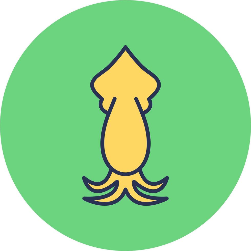 Squid Vector Icon