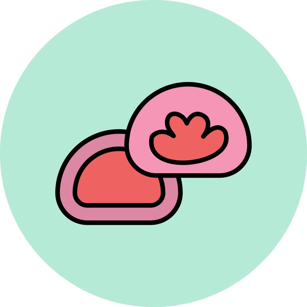 mochi vector icono