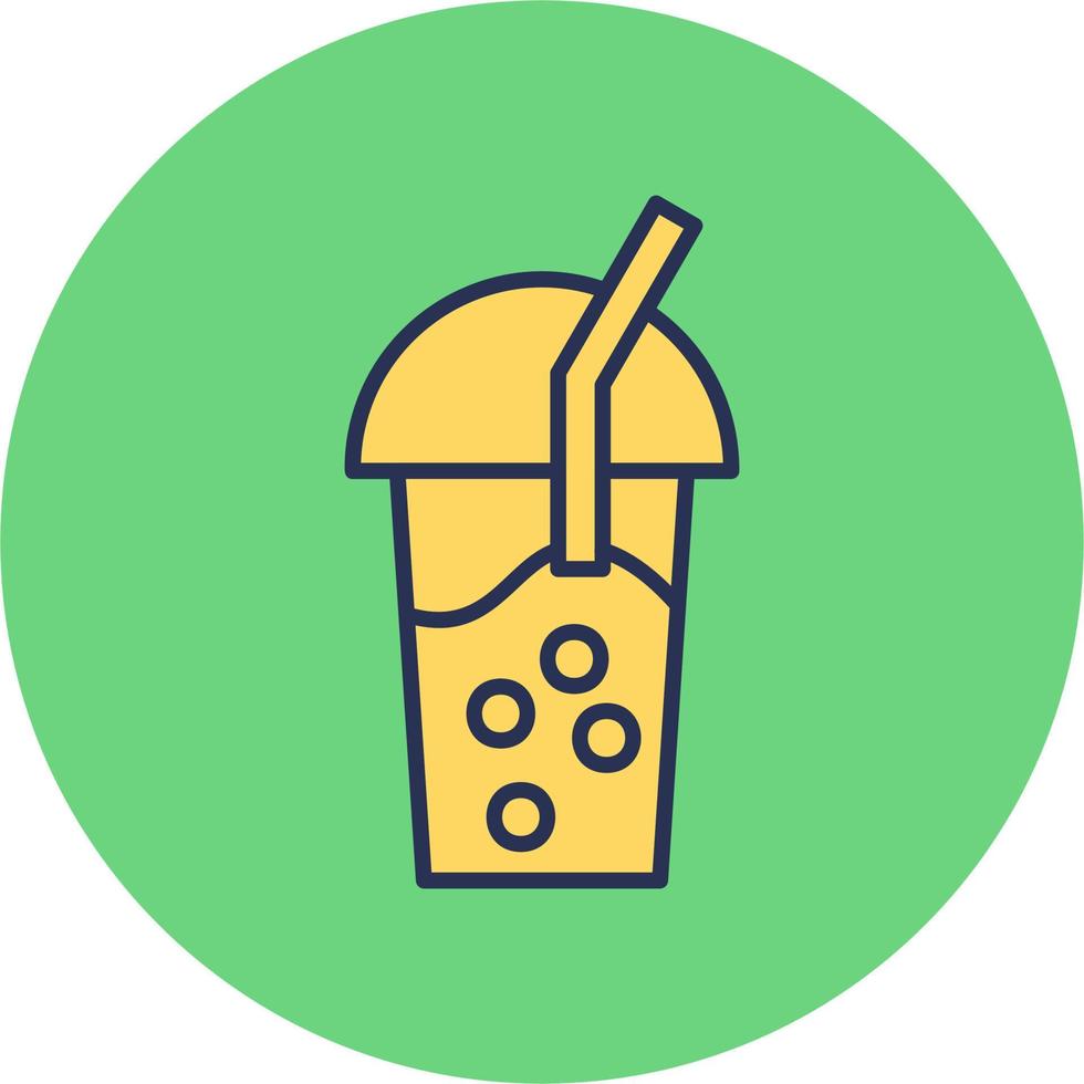 Bubble Tea Vector Icon