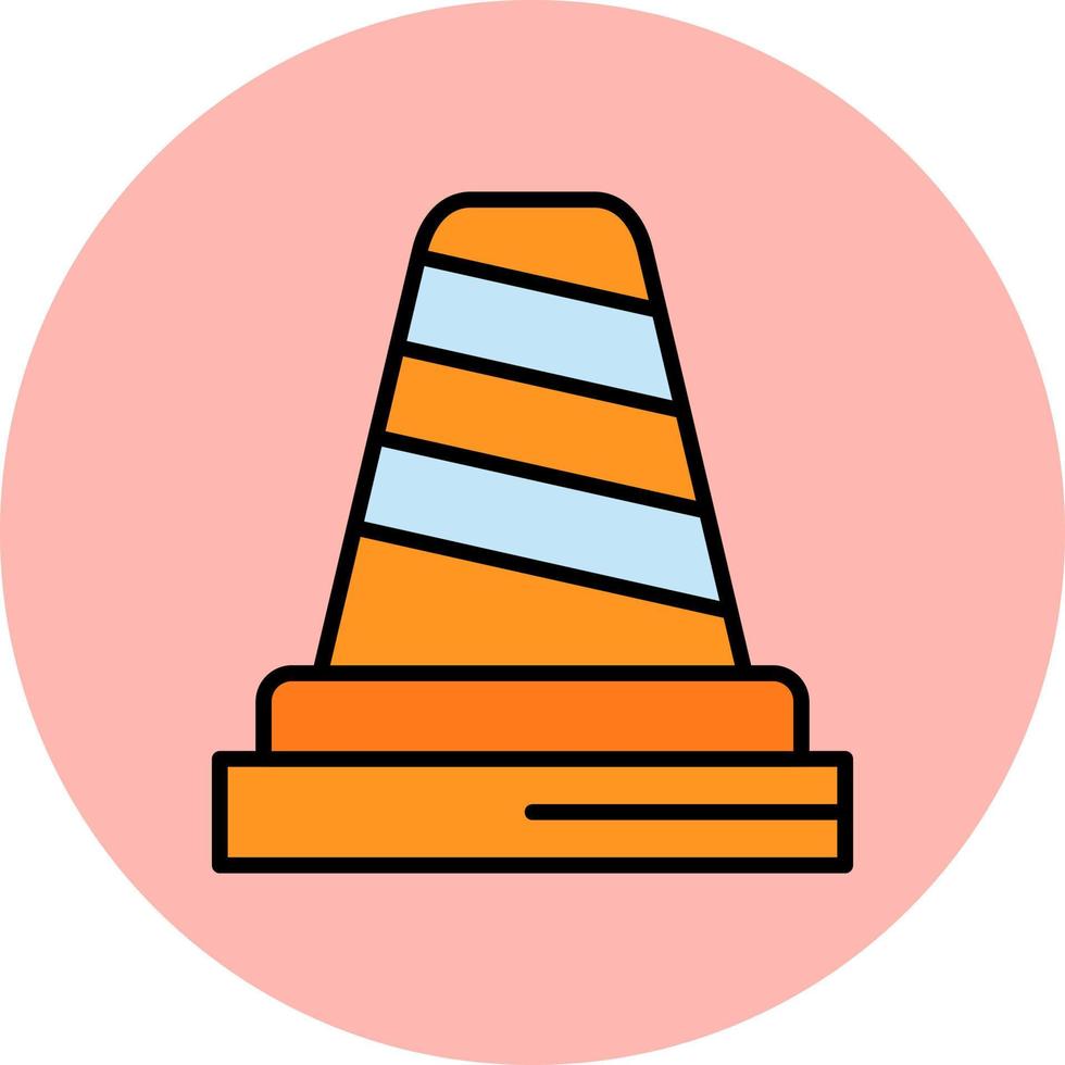 Traffic Cone Vector Icon