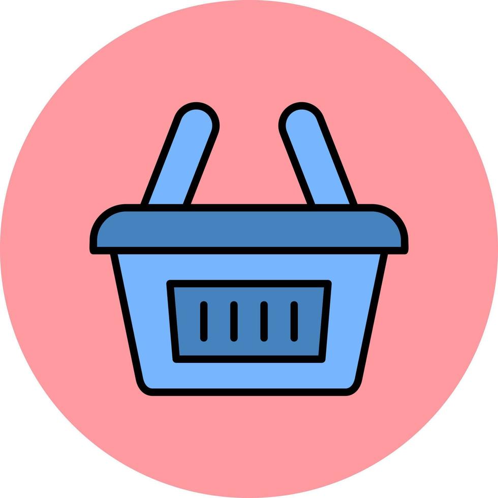 Shopping Basket Vector Icon