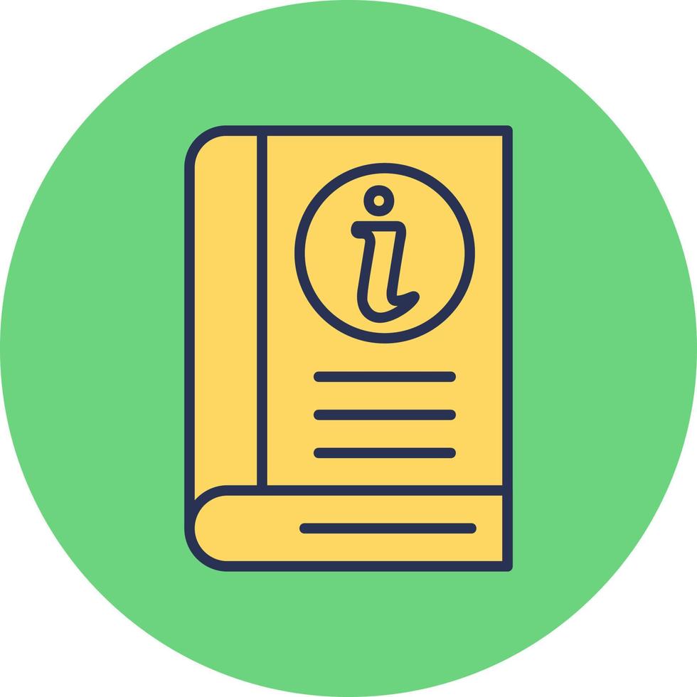 Information Book Vector Icon