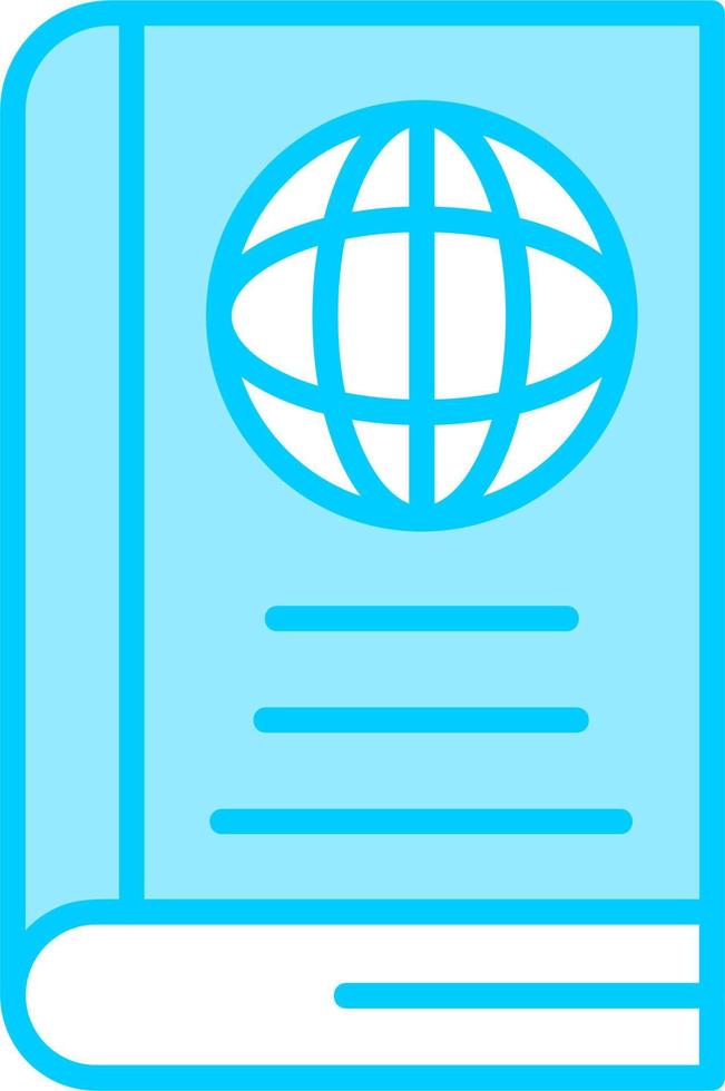 World Book Vector Icon