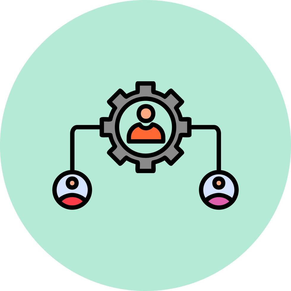 Management Vector Icon