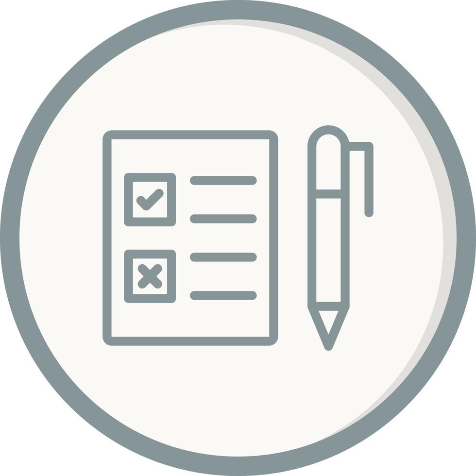 Exam Vector Icon