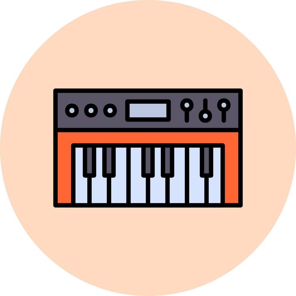 Synthesizer Vector Icon