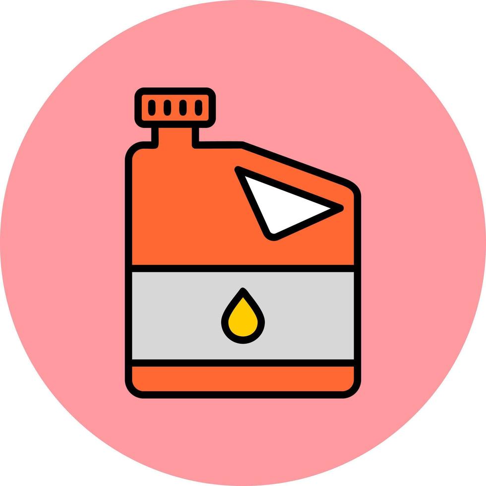 Engine Oil Vector Icon