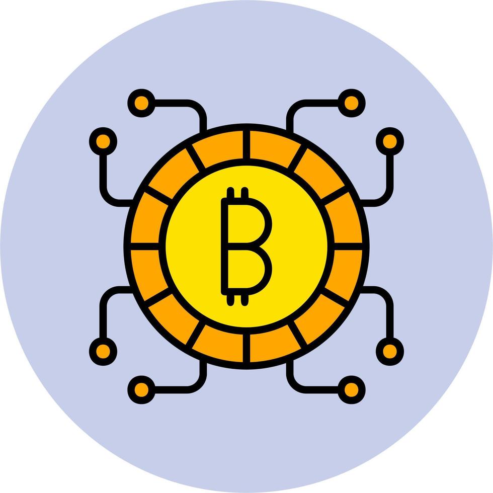 Bitcoin Vector Icon