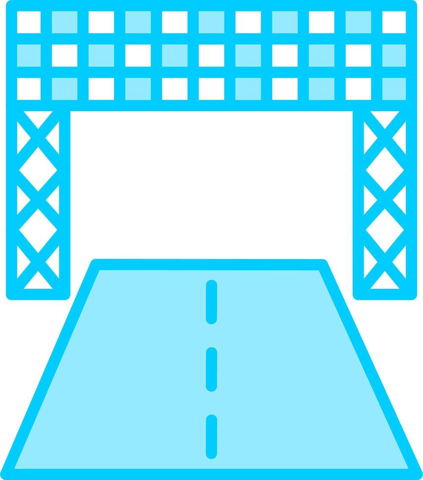 Racetrack Vector Icon