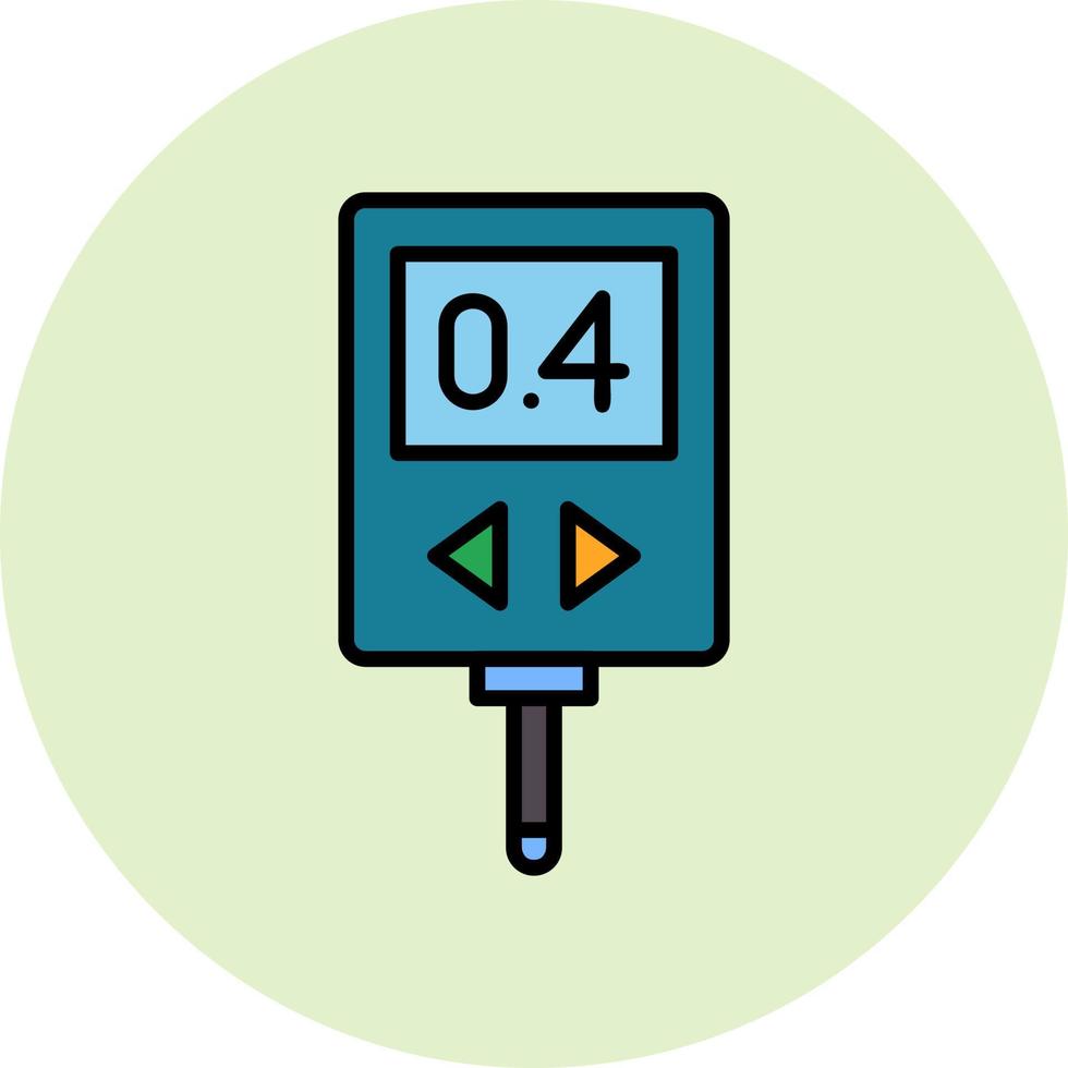 Glucometer Vector Icon