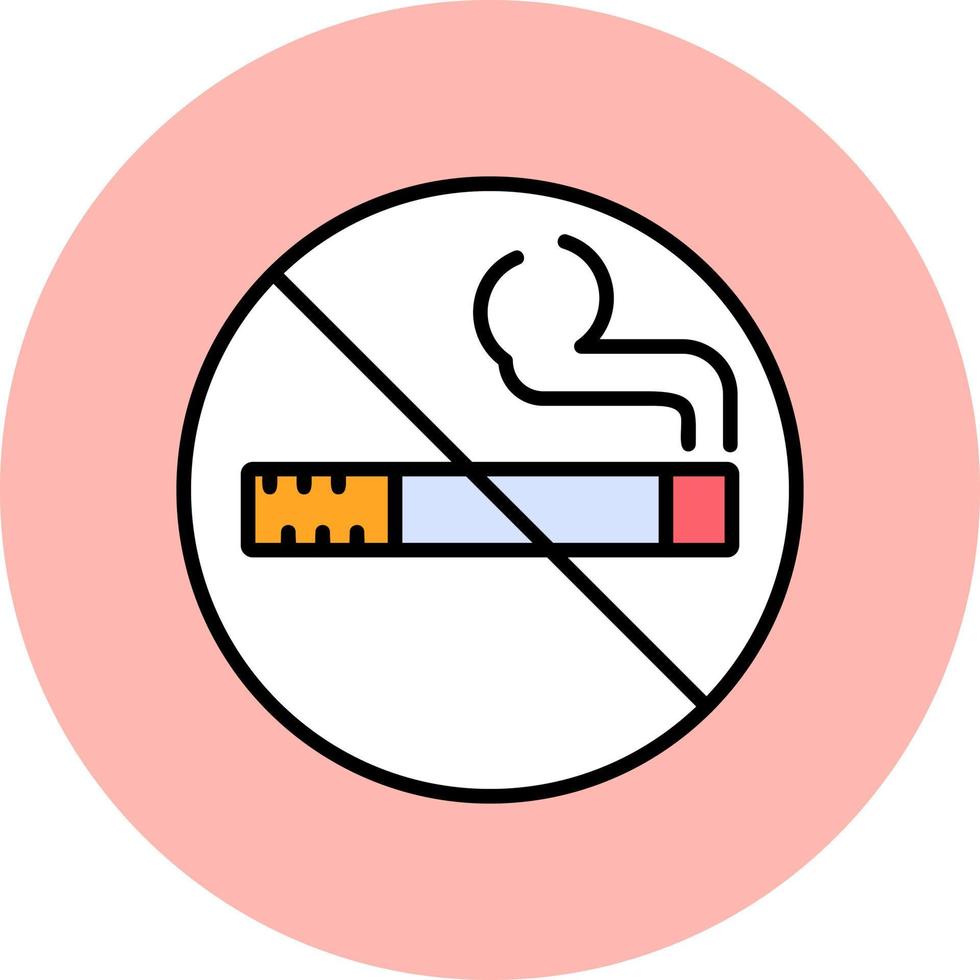 No Smoking Vector Icon