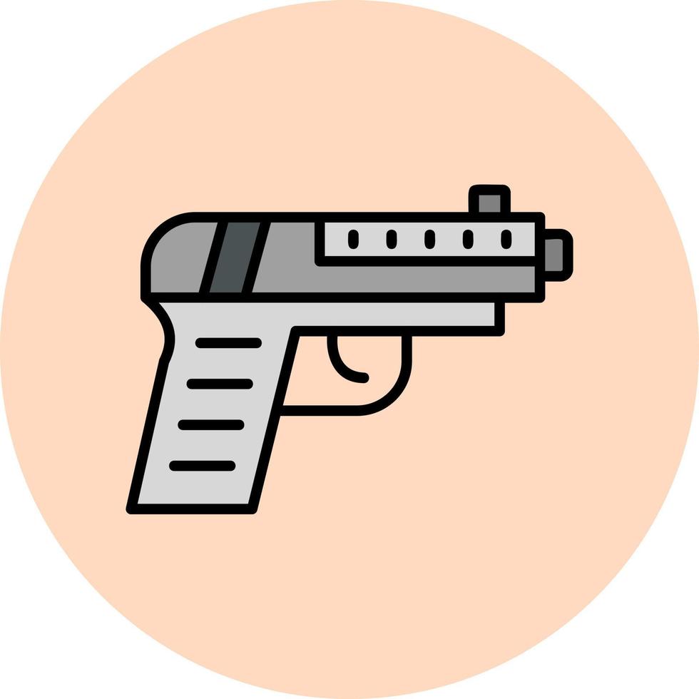 icono de vector de pistola