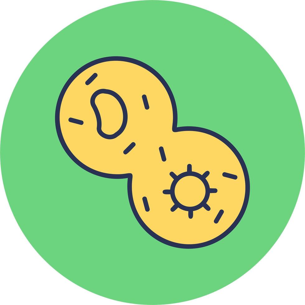 mitosis vector icono