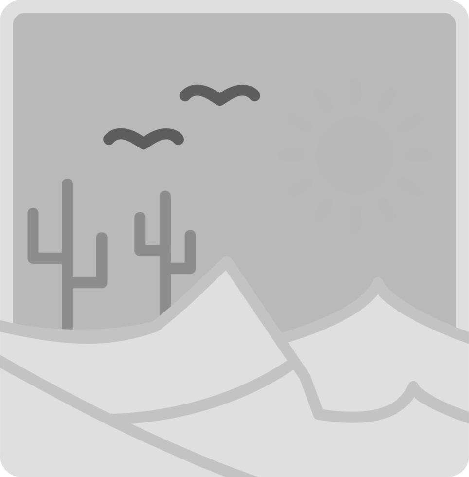 icono de vector de desierto