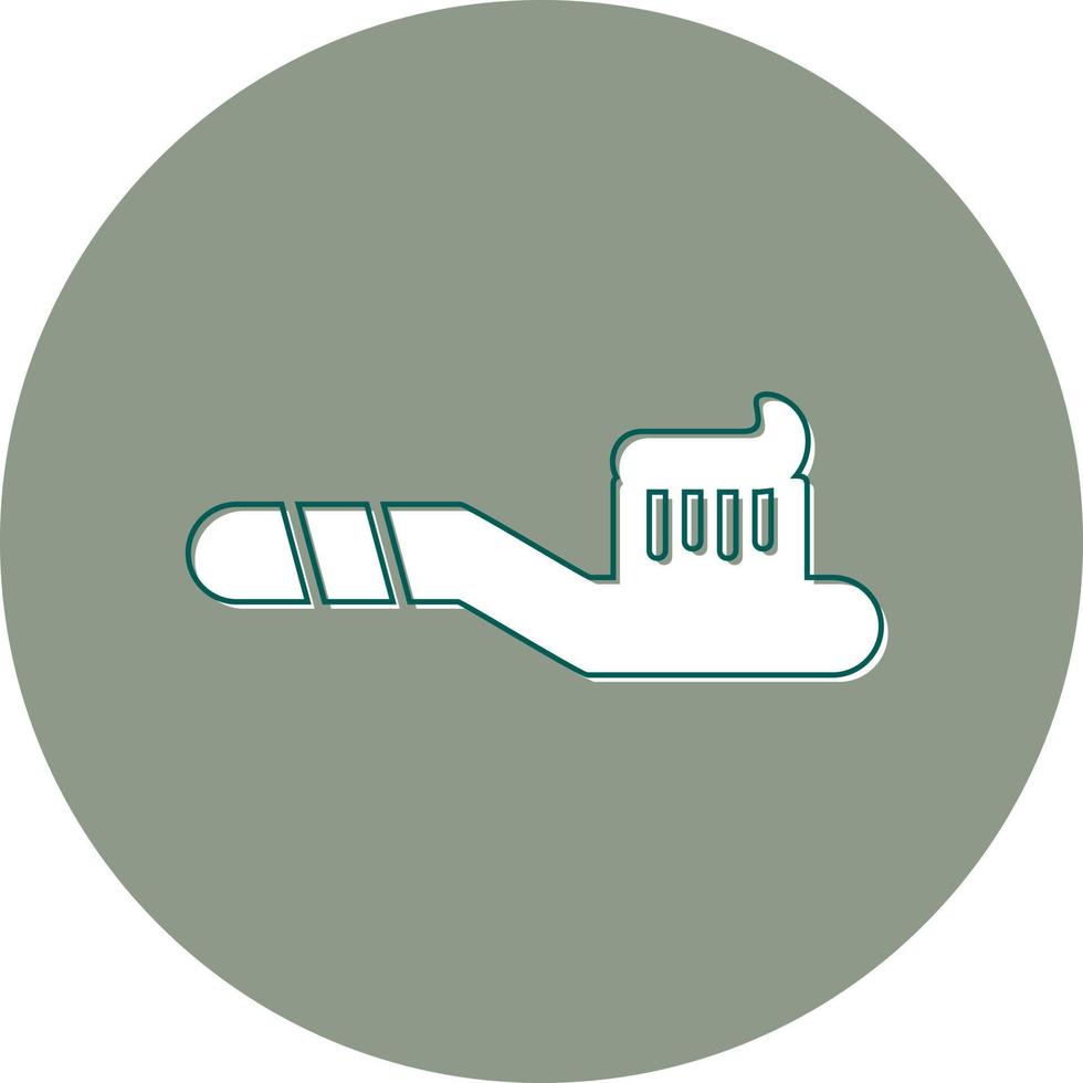 Toothbrush Vector Icon
