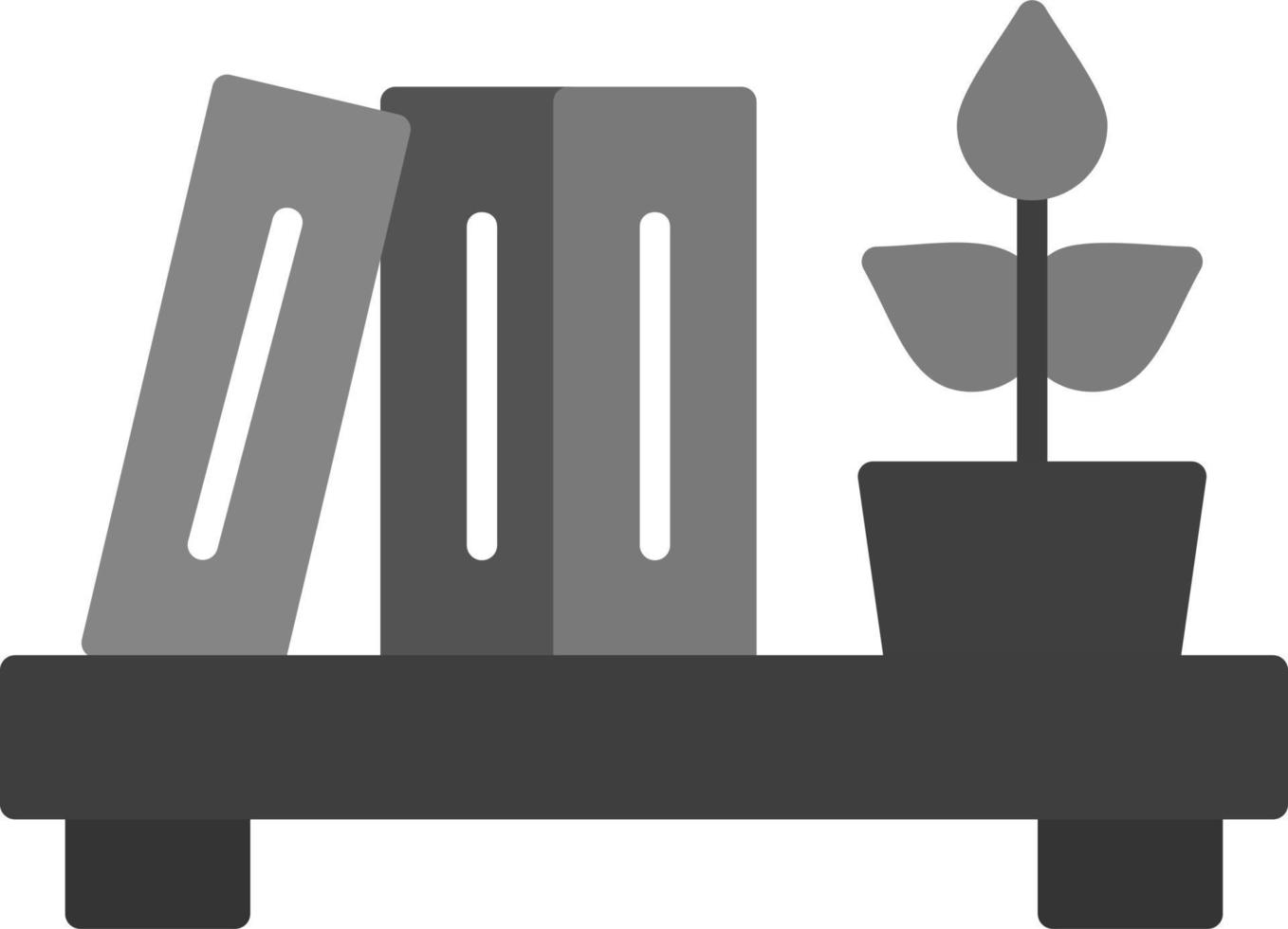 Bookshelf Vector Icon