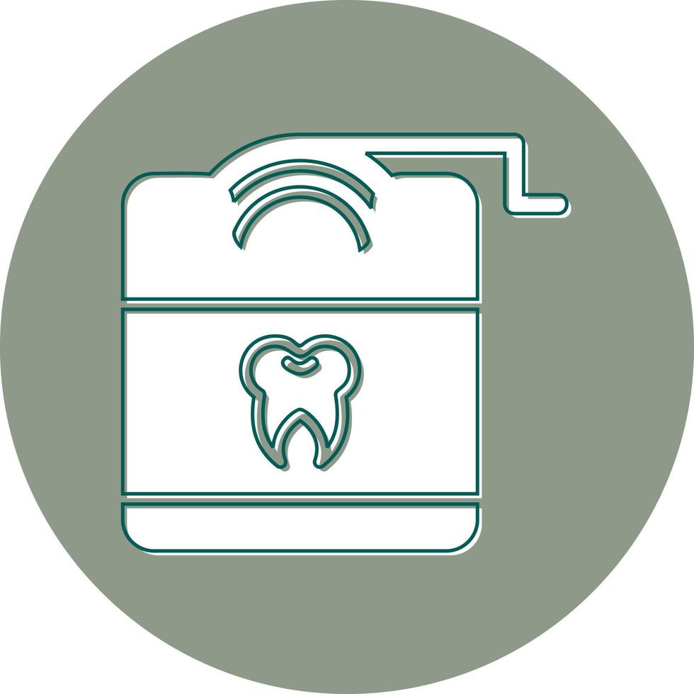 Dental Floss Vector Icon