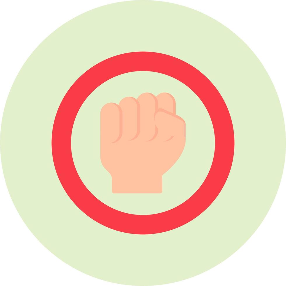 No Racism Vector Icon