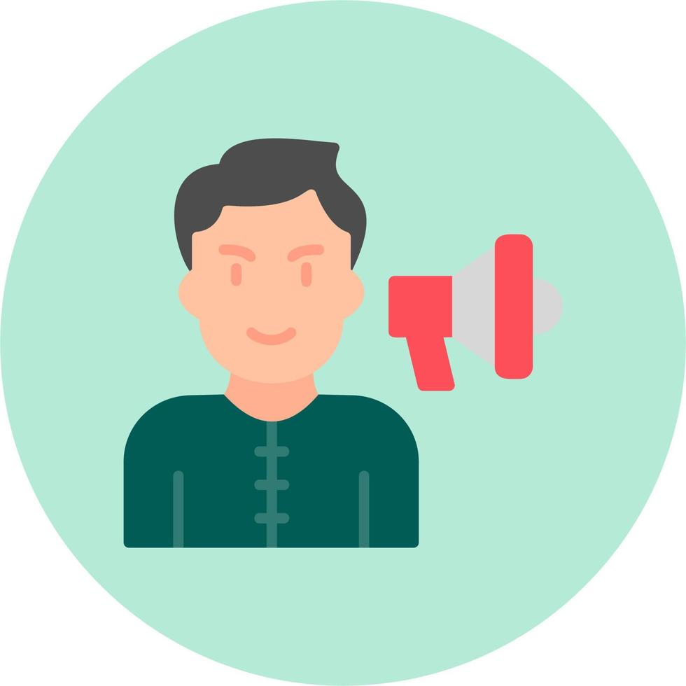 Men Protest Vector Icon
