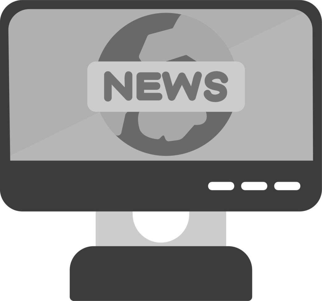 News Report Vector Icon 20519803 Vector Art at Vecteezy