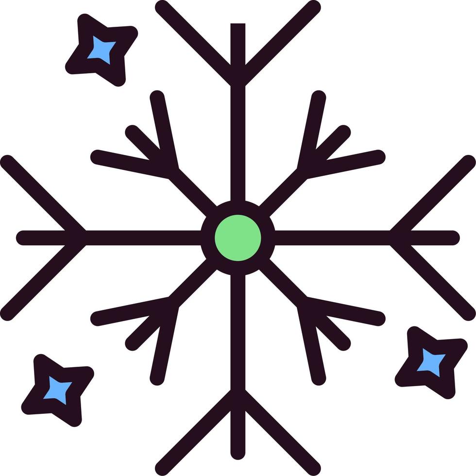 Snow Vector Icon