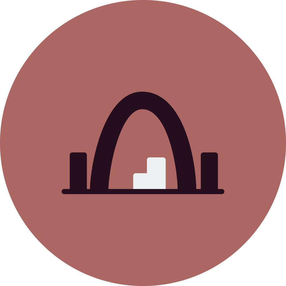 Gateway Arch Vector Icon