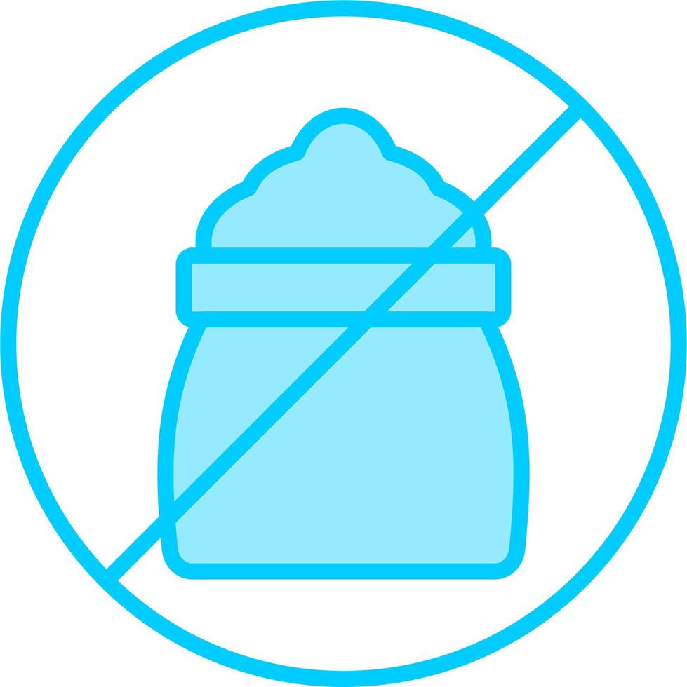 No Sugar Vector Icon