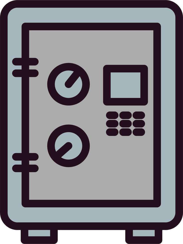 Automatic Safebox Vector Icon