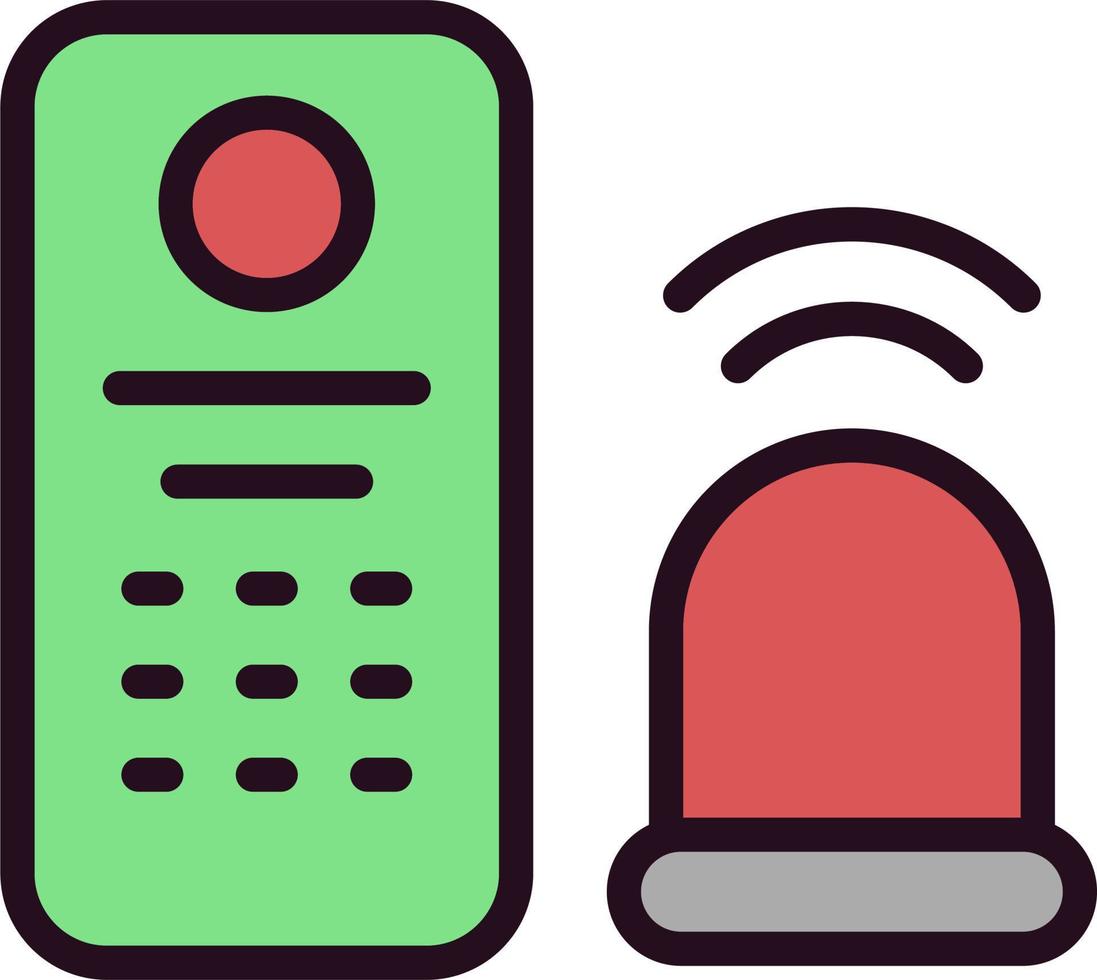 Alarm System Vector Icon