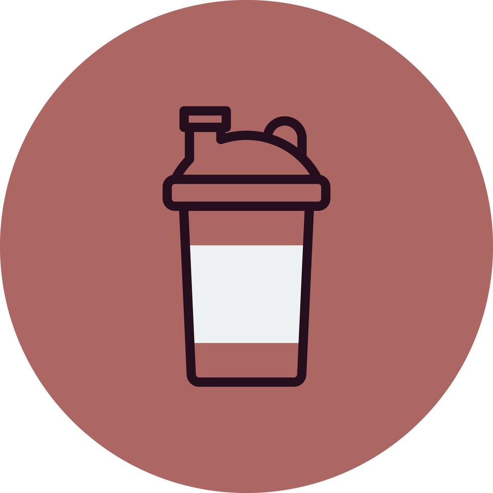 Protein Shaker Vector Icon