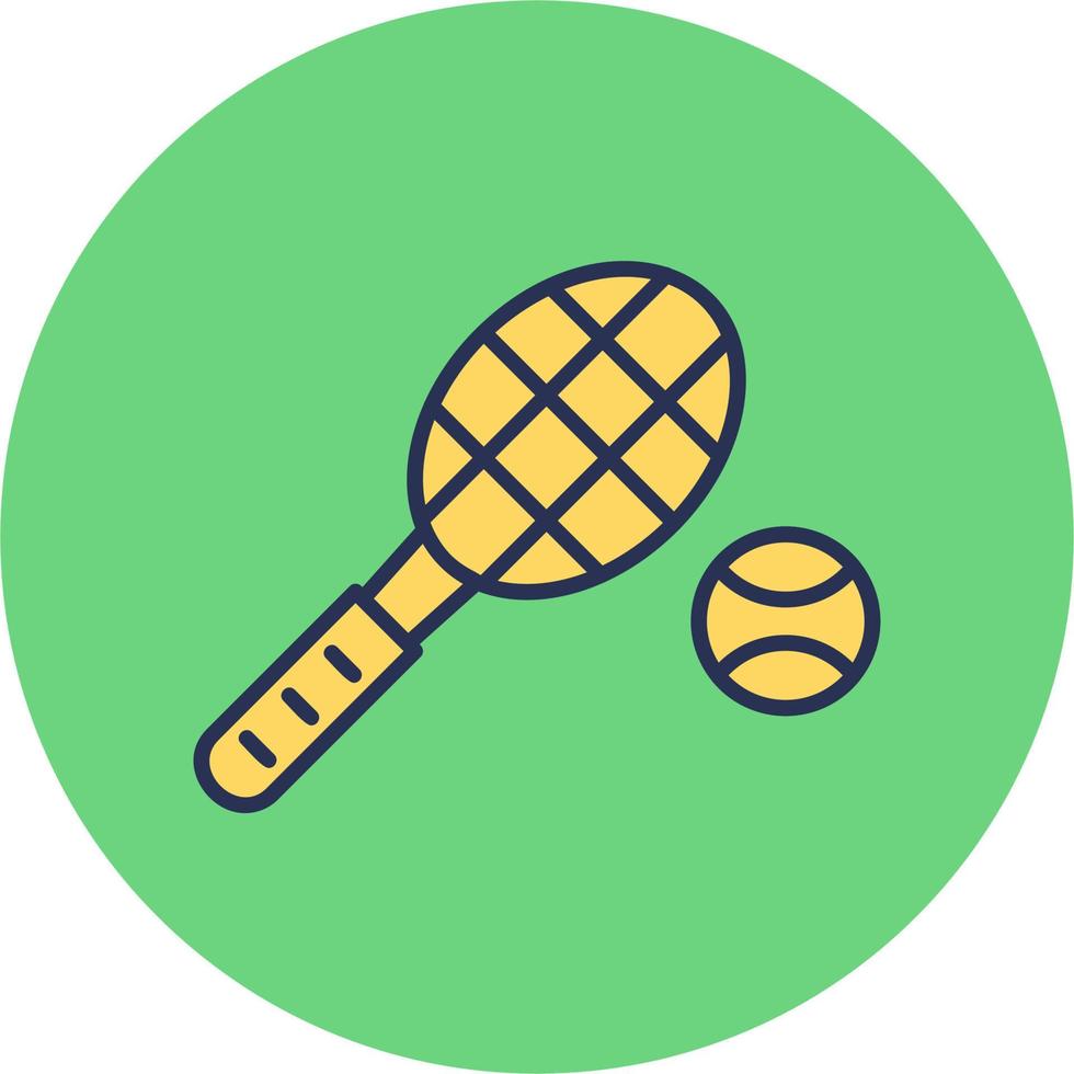 icono de vector de tenis