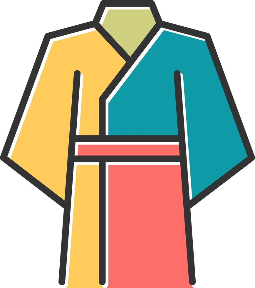 Kimono Vector Icon