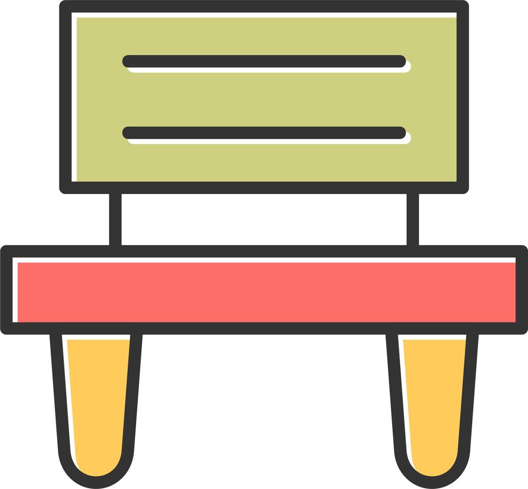 Bench Vector Icon