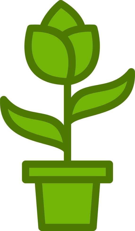 icono de vector de planta