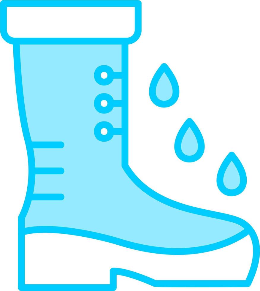 Rainboot Vector Icon