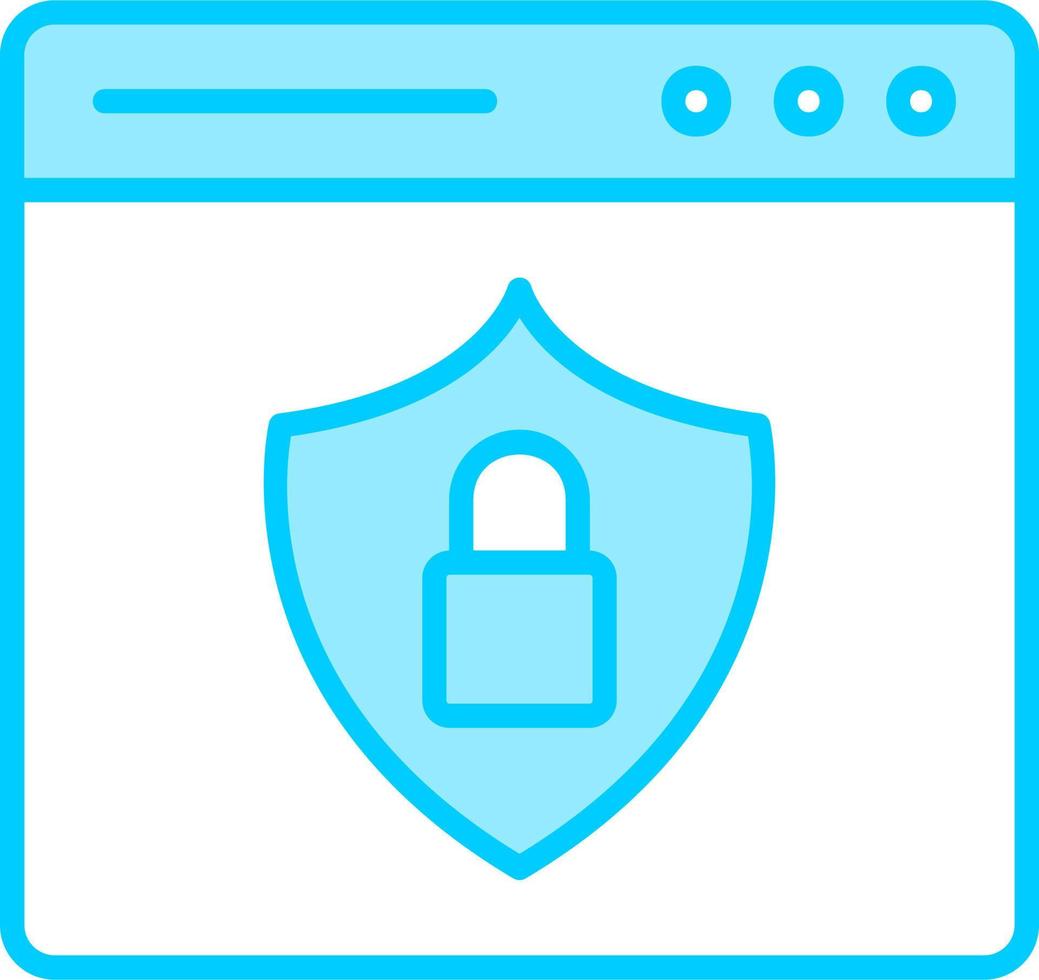 Web Security Vector Icon