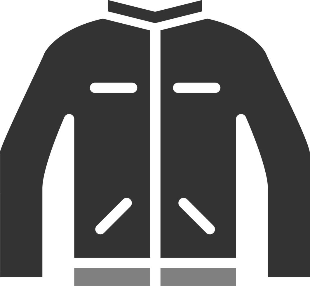 motorista chaqueta vector icono